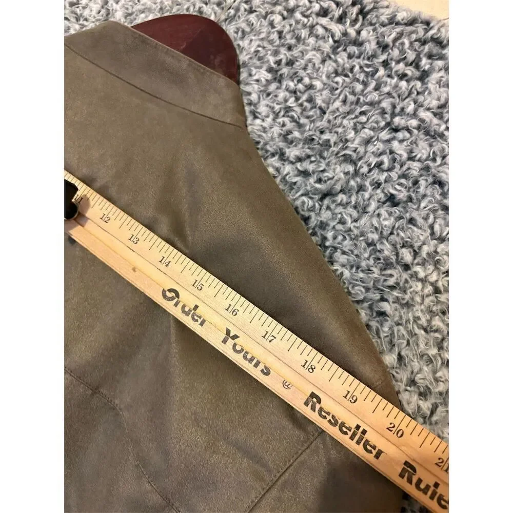 Landhaus Men's Brown Microfibre Blazer Jacket Size 48 Casual